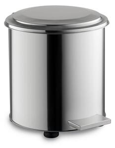 Rozsdamentes Ipari pedálos szemetes, 50 L, fényes