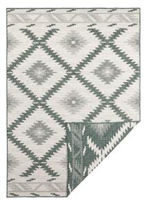 Malibu zöld-krémszínű kültéri szőnyeg, 230 x 160 cm - NORTHRUGS