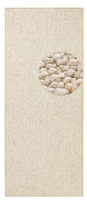 Krémszínű futószőnyeg 80x300 cm Wolly – BT Carpet