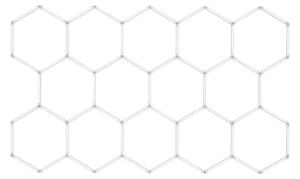 HEXAGON LED lámpa JNH052-H White