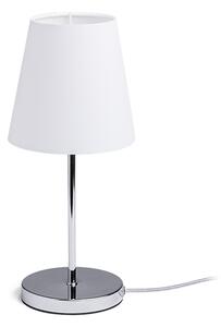 Rendl asztali lámpa nyc/conny 15/15 polycotton fehér króm r14047