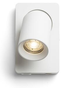 Rendl fali lámpa voltera usb fehér r13763