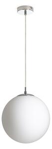 Rendl függeszték luna 30 opálüveg króm r13747