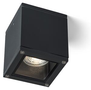 Rendl kültéri mennyezeti lámpa keig fekete IP65 r13632