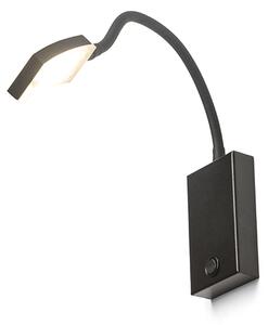 Rendl fali lámpa frisco w fekete r12942