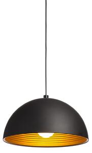 Rendl függeszték carissima 40 matt fekete aranysárga r11766