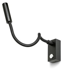 Rendl fali lámpa aim fekete r10541