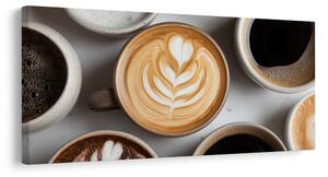 Kép finom cappuccino habbal