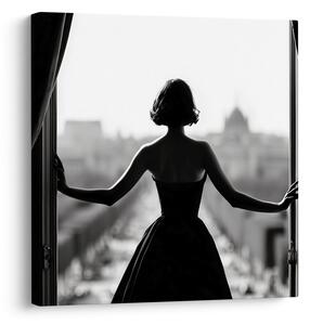Kép fekete-fehér elegancia varázsa