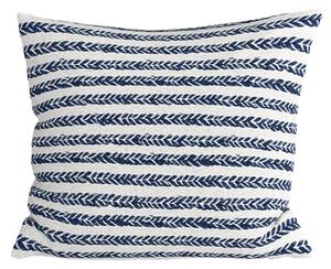 Polipamut párnahuzat NAVYSTA POLY 45x45 cm, kék-fehér
