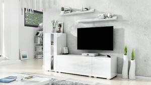 Nappali bútorsor Berny 40 (fehér + fényes fehér). 1041455