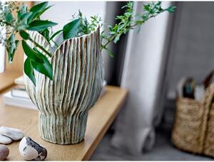 Világoszöld agyagkerámia váza (magasság 30 cm) Mahira – Bloomingville