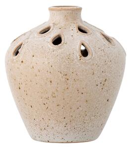 Bézs agyagkerámia váza (magasság 15 cm) Minel – Bloomingville