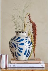 Krémszínű agyagkerámia váza (magasság 24 cm) Heikki – Bloomingville