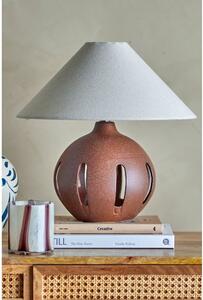 Krémszínű asztali lámpa textil búrával (magasság 40,5 cm) Liana – Bloomingville