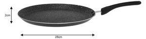 Kinghoff palacsintasütő serpenyő 28 cm (KH-1128)