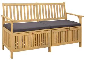 VidaXL Tárolópad 2 -Seater 148 x 63 x 84 cm Négyszögletes