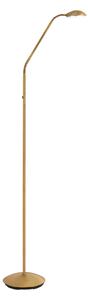 Modern állólámpa bronz LED-del, 3 lépésben dimmelhető, újratölthető - Waldorf