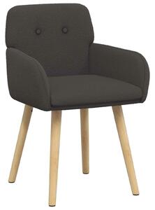VidaXL Étkező Székek 4 db Bouclé Sötétszürke 59 x 57 x 85 cm