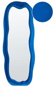 Falitükör BEAUNE 56 cm 160 cm Bársony Kék