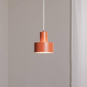 SIGMA Lógó világítás Rif S, téglavörös, 1 izzó, Ø 15 cm, acél, dimmelhető, Piros, Nappali / Étkező, fém, Modern