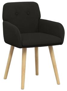 VidaXL Étkező Székek 2 db Bouclé Fekete 59 x 57 x 85 cm