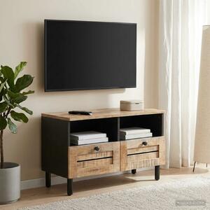VidaXL Tároló szekrények Természetes 70 x 33 x 46 cm Tömör Mangófát