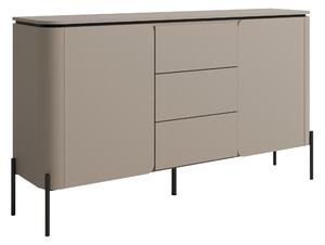 Komód Mirbeno 100, Laminált forgácslap, 94x163x40cm, Congo