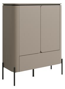 Komód Mirbeno 102, Laminált forgácslap, 123x98x40cm, Congo