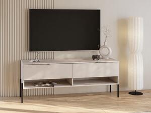 TV-állvány Levtenu 108, Laminált forgácslap, 55x140x40cm, Kasmír