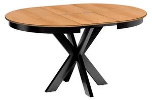Fonti F-10 modern kinyitható asztal (110-150 cm), karamell tölgy