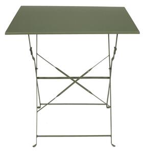 Összecsukható kültéri asztal 70 cm, zöld - BELLA VITA