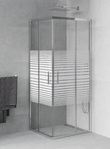Mexen Rio zuhanykabin elhúzható ajtóval - 70 x 70 cm (860-070-070-01-20)