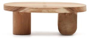 Natúr színű munggur fa dohányzóasztal 60x90 cm Mosi – Kave Home