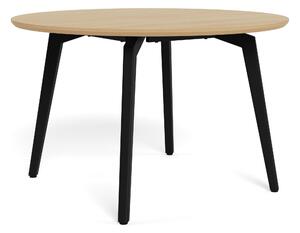 Asztal Norsica 923, 75cm, Tölgy, Fekete