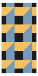 Tapéta - Színes geometrikus absztrakció I