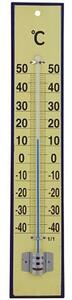 Hőmérő Strend Pro, TMM-018 Yellow Flatter, 450 x 80 x 20 mm, fa