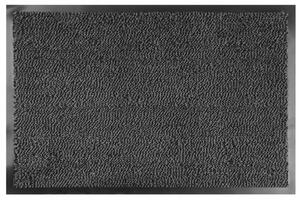 Lábtörlő MagicHome CPM 304, 40 x 60 cm, fekete/szürke
