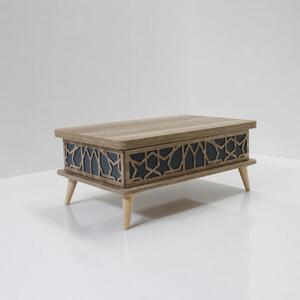 Hanah Home Coffee Table Alaska Blue Ottowa Ada - Alaska, Blue