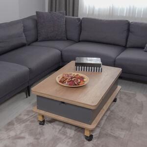Hanah Home Helsinki dohányzóasztal, antracit
