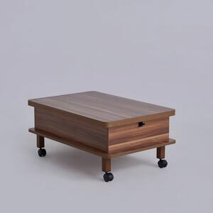 Hanah Home Coffee Table Walnut Dy Adt - Walnut