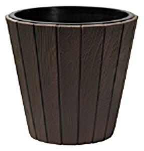 Virágcserép WOODE 490, 54 l, barna, betét