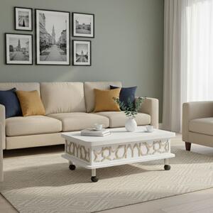 Hanah Home Adt dohányzóasztal - fehér