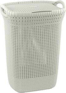 Curver® KNIT 3676 57 l, krémszínű, 45 x 61 x 34 cm, szennyeskosár