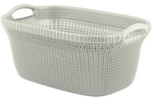 Curver® KNIT 3677 40 l, krémszínű, 60 x 27 x 39 cm, ruháskosár