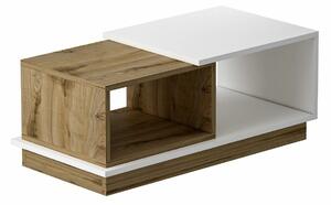 Hanah Home Dohányzóasztal White Oak Viyana - Fehér
