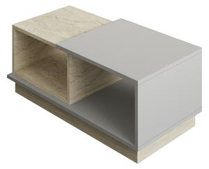 Hanah Home Coffee Table Travertine Grey Consept - Travertine, Grey