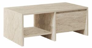 Hanah Home Coffee Table Travertine Laris - Travertine