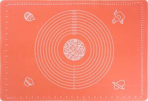 Alátét MagicHome, tésztára, szilikon, piros, 64 x 45 cm