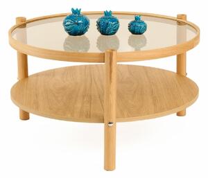 Hanah Home Dohányzóasztal Monza 80 – Tölgy